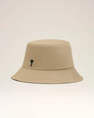 Beige Cotton Ami De Coeur Bucket Hat Beige Cotton Ami De Coeur Bucket Hat