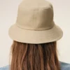 Beige Cotton Ami De Coeur Bucket Hat Beige Cotton Ami De Coeur Bucket Hat