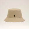 Beige Cotton Ami De Coeur Bucket Hat Beige Cotton Ami De Coeur Bucket Hat