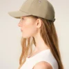 Beige Cotton Ami De Coeur Embroidery Cap Beige Cotton Ami De Coeur Embroidery Cap