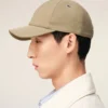 Beige Cotton Ami De Coeur Embroidery Cap Beige Cotton Ami De Coeur Embroidery Cap