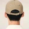 Beige Cotton Ami De Coeur Embroidery Cap Beige Cotton Ami De Coeur Embroidery Cap