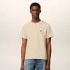 Beige Cotton Ami De Coeur T-Shirt Beige Cotton Ami De Coeur T-Shirt