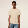 Beige Cotton Ami De Coeur T-Shirt Beige Cotton Ami De Coeur T-Shirt