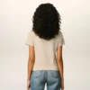 Beige Cotton Cropped Ami De Coeur T-Shirt Beige Cotton Cropped Ami De Coeur T-Shirt