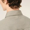 Beige Cotton Long Sleeve Ruffled Adjusted Shirt Beige Cotton Long Sleeve Ruffled Adjusted Shirt