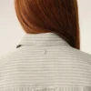 Beige Cotton Long Sleeve Ruffled Adjusted Shirt Beige Cotton Long Sleeve Ruffled Adjusted Shirt