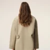 Beige Cotton Worker Jacket Beige Cotton Worker Jacket
