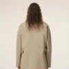 Beige Cotton Worker Jacket Beige Cotton Worker Jacket