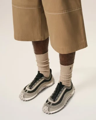 Beige Knit Mirage Sneakers Beige Knit Mirage Sneakers