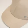 Beige Nylon Ami De Coeur Stud Cap Beige Nylon Ami De Coeur Stud Cap