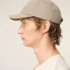 Beige Nylon Ami De Coeur Stud Cap Beige Nylon Ami De Coeur Stud Cap