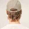 Beige Nylon Ami De Coeur Stud Cap Beige Nylon Ami De Coeur Stud Cap