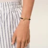 Black Brass Summer Pearls Gold Ami De CœUr Bracelet Black Brass Summer Pearls Gold Ami De CœUr Bracelet