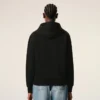 Black Cotton Red Ami De Coeur Hoodie Black Cotton Red Ami De Coeur Hoodie