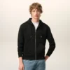 Black Cotton Red Ami De Coeur Zipped Hoodie Black Cotton Red Ami De Coeur Zipped Hoodie