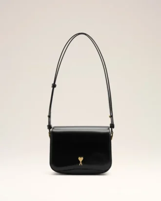 Black Cow Leather Paris Paris Bag