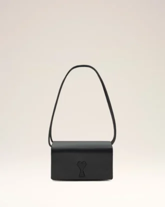Black Cowhide Leather Voulez-Vous Wallet on Strap Black Cowhide Leather Voulez-Vous Wallet on Strap