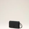 Black Cowhide Leather Voulez-Vous Wallet on Strap Black Cowhide Leather Voulez-Vous Wallet on Strap
