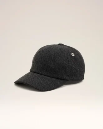 Black Denim Ami Paris Side Patch Cap Black Denim Ami Paris Side Patch Cap