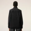 Black Denim Cotton Ami De Coeur Shirt Black Denim Cotton Ami De Coeur Shirt