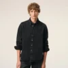 Black Denim Cotton Ami De Coeur Shirt Black Denim Cotton Ami De Coeur Shirt