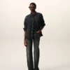 Black Denim Cotton Ami De Coeur Shirt Black Denim Cotton Ami De Coeur Shirt