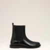 Black Leather Anatomical Toe Chelsea Boots Black Leather Anatomical Toe Chelsea Boots
