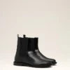 Black Leather Anatomical Toe Chelsea Boots Black Leather Anatomical Toe Chelsea Boots