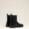 Black Leather Anatomical Toe Chelsea Boots Black Leather Anatomical Toe Chelsea Boots