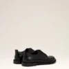 Black Leather Anatomical Toe Derbies Black Leather Anatomical Toe Derbies