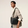 Black Leather Large Carrousel Bag Black Leather Large Carrousel Bag