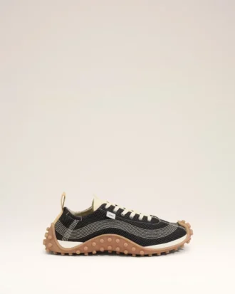 Black Mesh Mirage Sneakers Black Mesh Mirage Sneakers