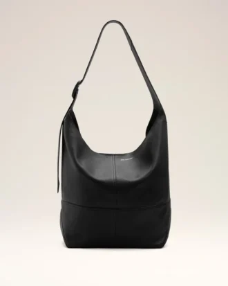 Black Taurillon Leather Etienne Crossbody Bag Black Taurillon Leather Etienne Crossbody Bag