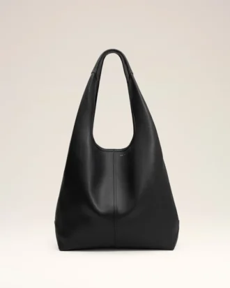 Black Taurillon Leather Etienne Hobo Bag Black Taurillon Leather Etienne Hobo Bag