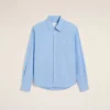 Blue Cotton Ami De Coeur Classic Shirt Blue Cotton Ami De Coeur Classic Shirt