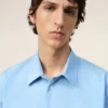 Blue Cotton Ami De Coeur Classic Shirt Blue Cotton Ami De Coeur Classic Shirt