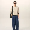 Blue Cotton Balloon Fit Jeans Blue Cotton Balloon Fit Jeans