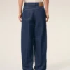 Blue Cotton Balloon Fit Jeans Blue Cotton Balloon Fit Jeans