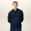 Blue Cotton Red Ami De Coeur Hoodie Blue Cotton Red Ami De Coeur Hoodie