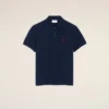 Blue Cotton Red Ami De Coeur Polo Shirt Blue Cotton Red Ami De Coeur Polo Shirt