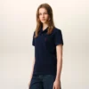 Blue Cotton Red Ami De Coeur Polo Shirt Blue Cotton Red Ami De Coeur Polo Shirt