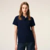 Blue Cotton Red Ami De Coeur Polo Shirt Blue Cotton Red Ami De Coeur Polo Shirt