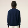 Blue Cotton Red Ami De Coeur Sweatshirt Blue Cotton Red Ami De Coeur Sweatshirt