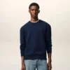Blue Cotton Red Ami De Coeur Sweatshirt Blue Cotton Red Ami De Coeur Sweatshirt