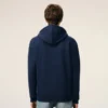 Blue Cotton Red Ami De Coeur Zipped Hoodie Blue Cotton Red Ami De Coeur Zipped Hoodie