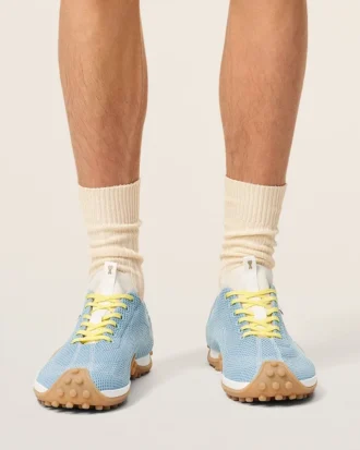 Blue Mesh Mirage Sneakers