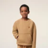 Brown Cotton Ami De Coeur Crewneck Sweatshirt Brown Cotton Ami De Coeur Crewneck Sweatshirt