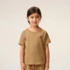 Brown Cotton Ami De Coeur T-Shirt Brown Cotton Ami De Coeur T-Shirt