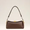 Brown Smooth Leather Carrousel Bag Brown Smooth Leather Carrousel Bag